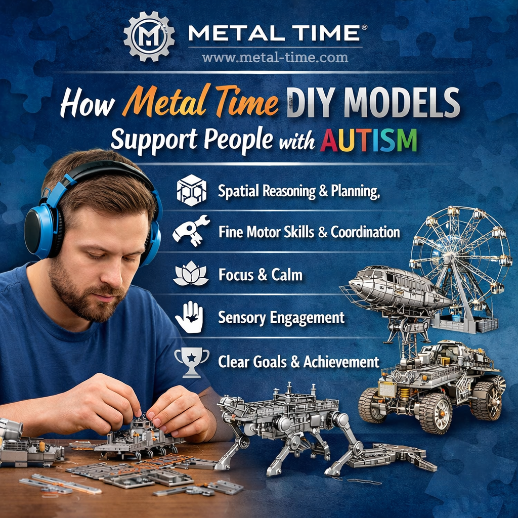 How Metal Time DIY Models Support People with Autism