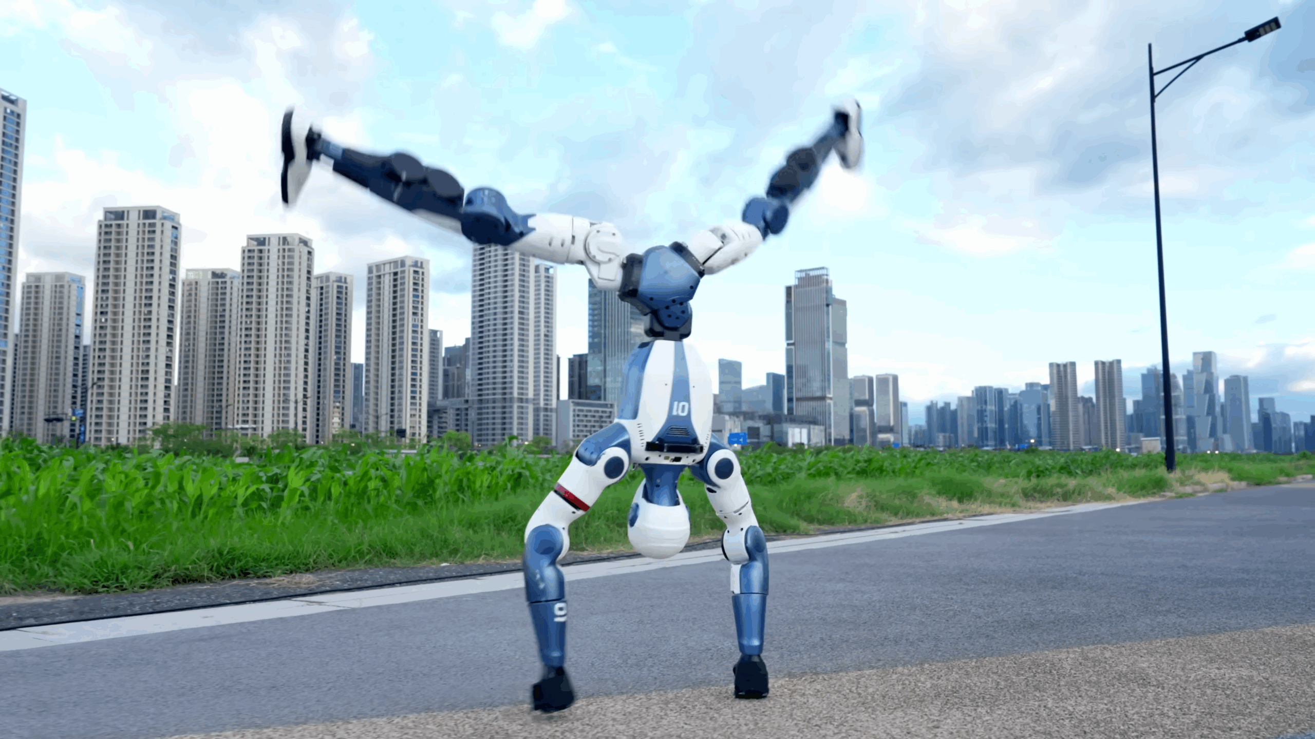 First Unitree R1 Humanoid Robot to Europe