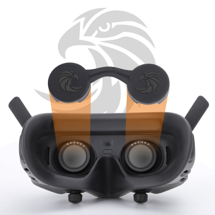 For DJI Goggles 2 / Goggles 3 Lens Cover Dust-proof VR Lens Silicone C