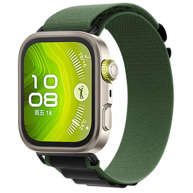 For Huawei Watch Fit 5 / Fit 5 Pro / Fit 4 Alpine Nylon Loop Watch Ban