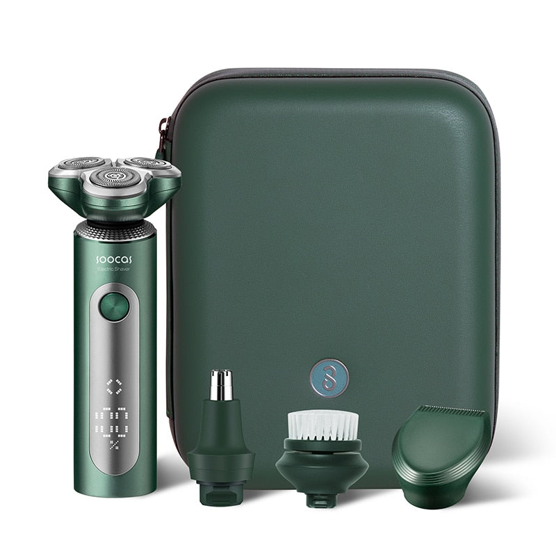 SOOCAS S5 Auto Electric Shaver For Men IPX7 Waterproof Wet & Dry Dual Use Multifunctional Electric Shaver