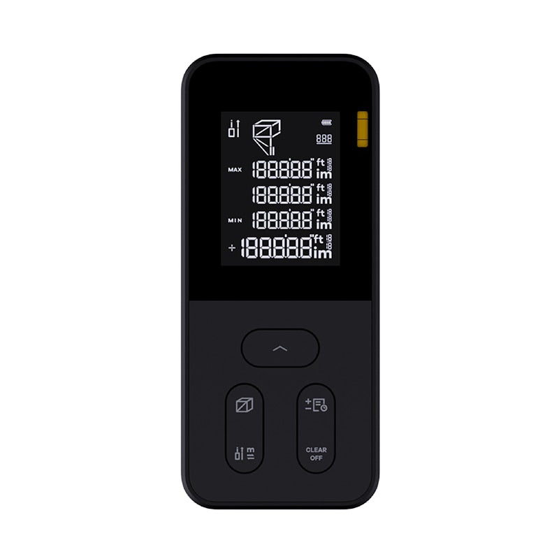 HOTO Laser Measure ECO 7 modes Laser Digital Tape Rangefinder Measuring Distance 50M 2 Inch HD Display Store 99 Data Sets