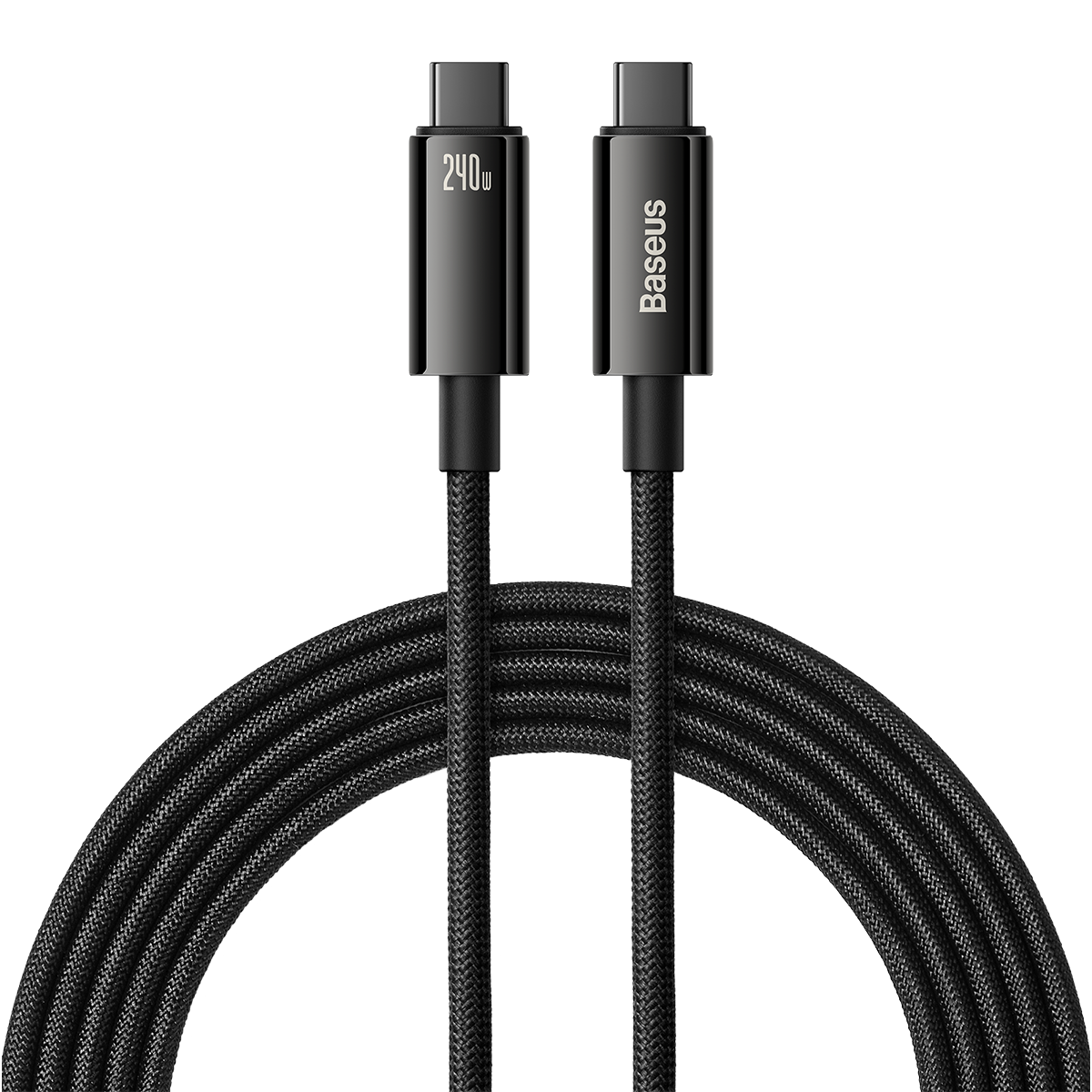 Baseus 240W USB Type C Cable for Realme Samsung S23 Huawei PD3.1 Supercharge 5A Fast Charger Type C to Type Cable for Macbook PC