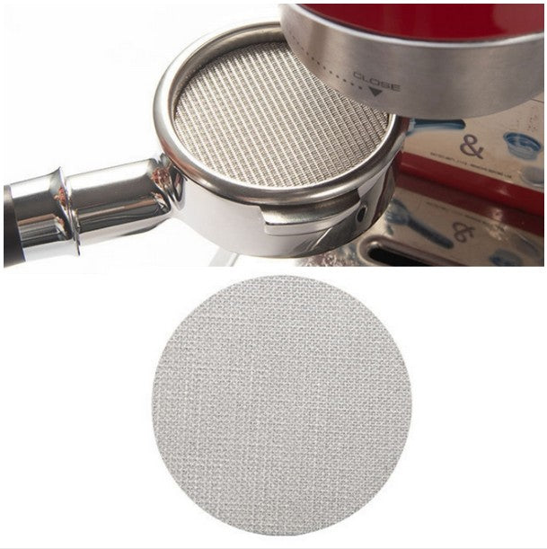 Stainless Steel Sintered Sheet Coffee Splash Filter, Size: 51mm x 1mm