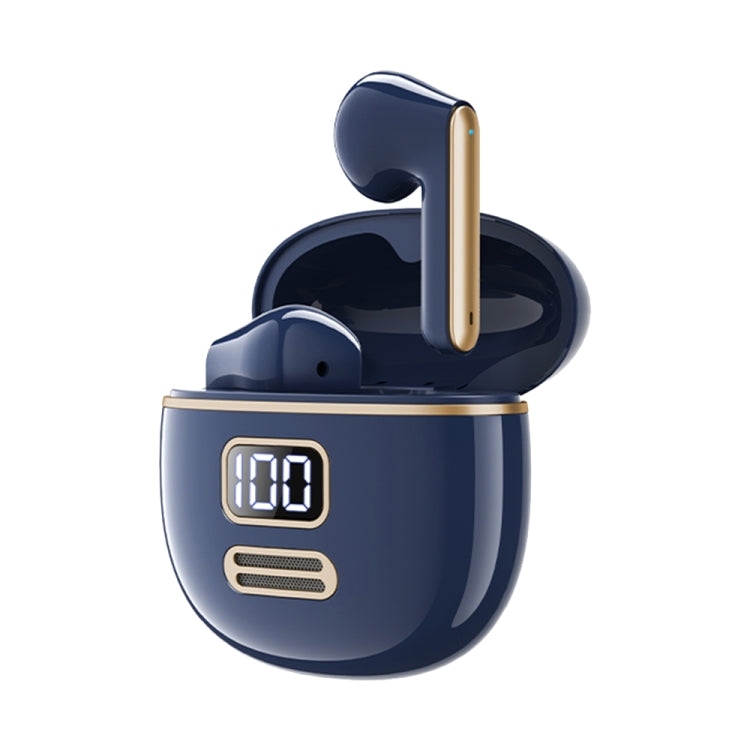 REMAX TWS-36 Retro True Wireless Music Bluetooth Earphone(Blue)