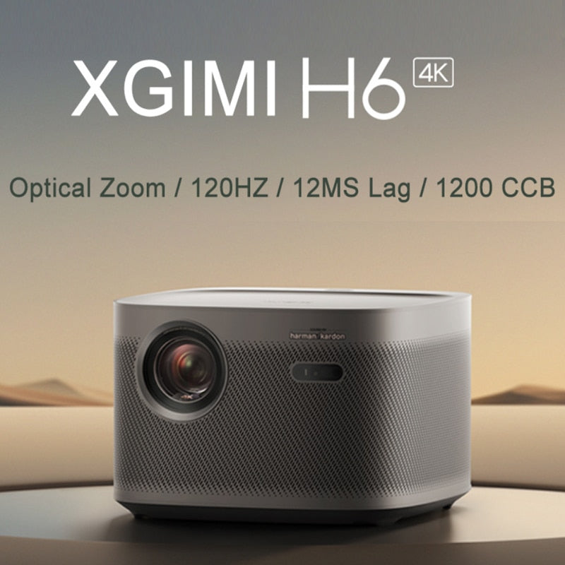 XGIMI H6 4K UHD DLP projector Harman/kardon Patented Audio 4G+64G Screenless Tv Home Theater Chinese Version