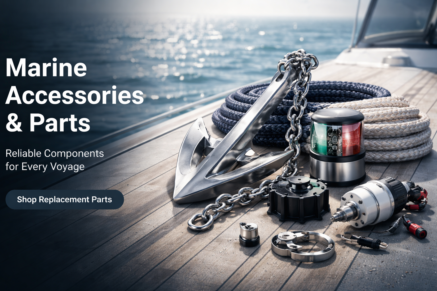 🌊 Marine Accessories &amp; Parts Collection is Now Open
