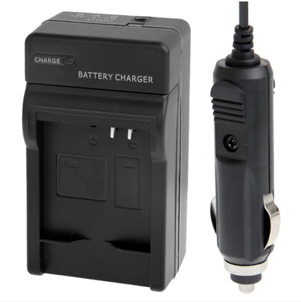 Battery Car Charger Battery Grip & Charger