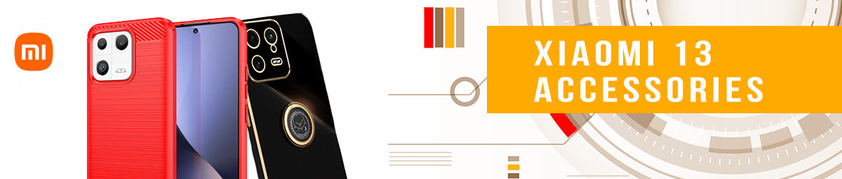 Xiaomi 13 accessories, tempered glass, protective film, protectice cases