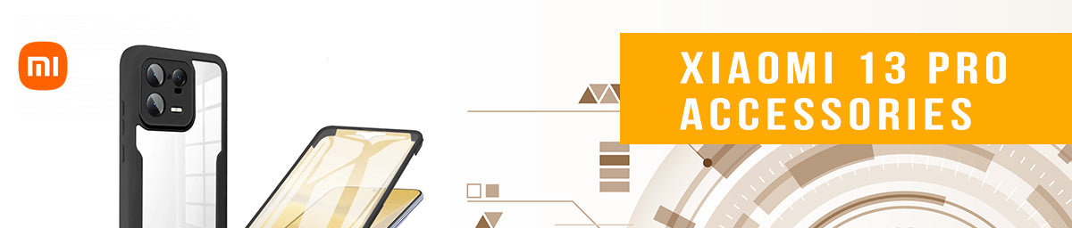 Xiaomi 13 Pro accessories, tempered glass, protective cases, protective film