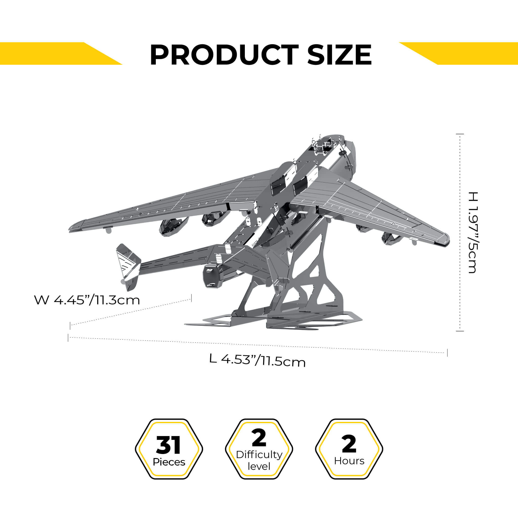 ANTONOV AN-225 MRIYA - OFFICIAL EDITION DIY MODEL