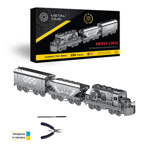 VERY HEAVY LOCO FREIGHT TRAIN