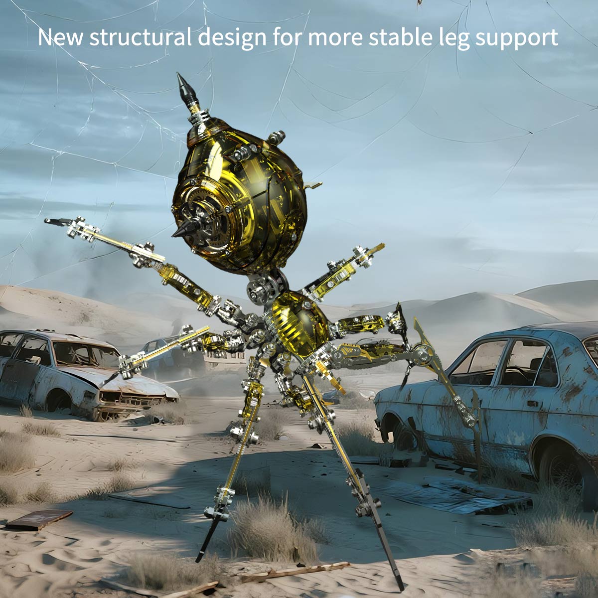 Mechanical War Spider (Gold)