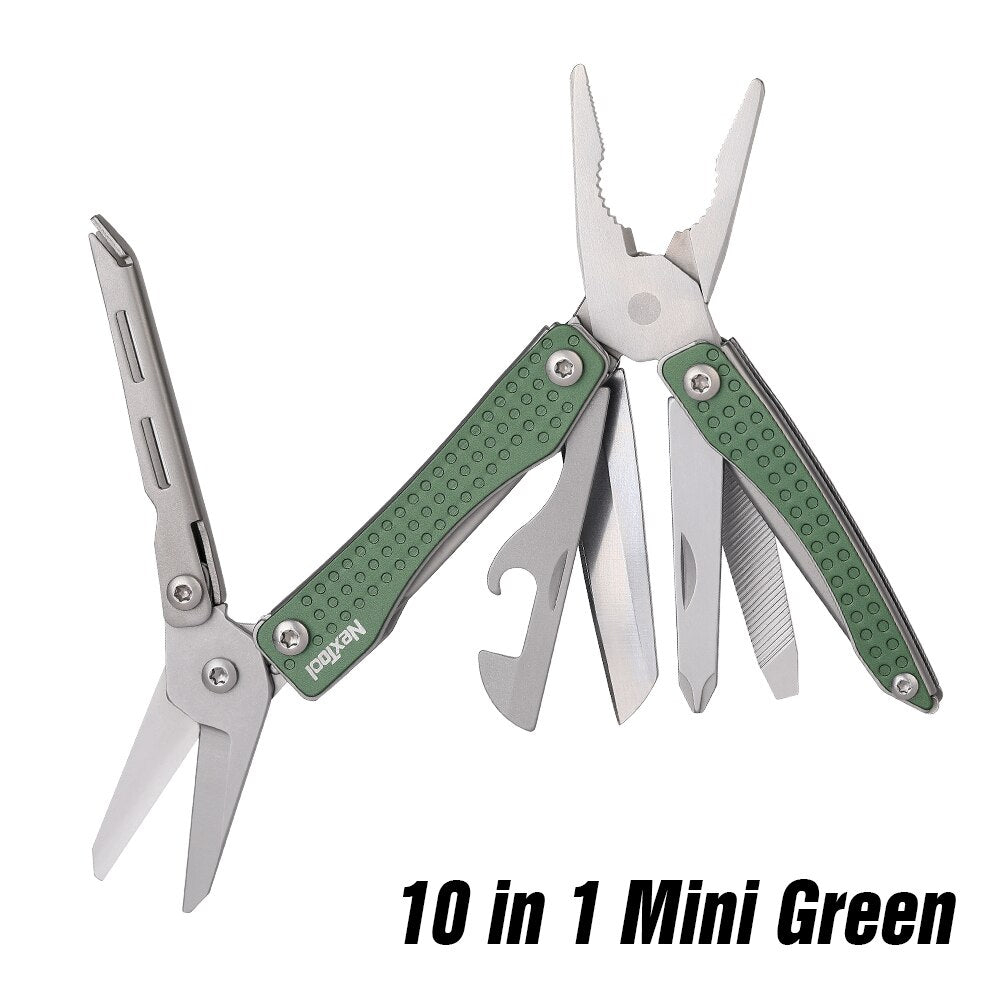 Nextool Multifunctional Plier Cutter Tool Set Outdoor Knife For Survival Scissors Wire Stripper Cutters Folding Pliers Multitool