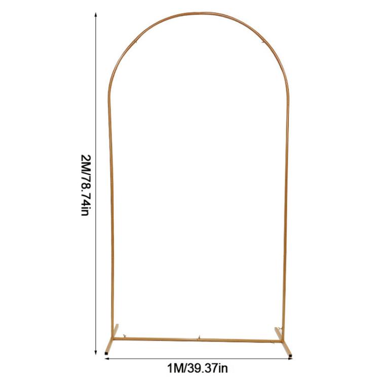 [UK Warehouse] 2M Wedding Arch Door Backdrop Stand Flower Display Fram