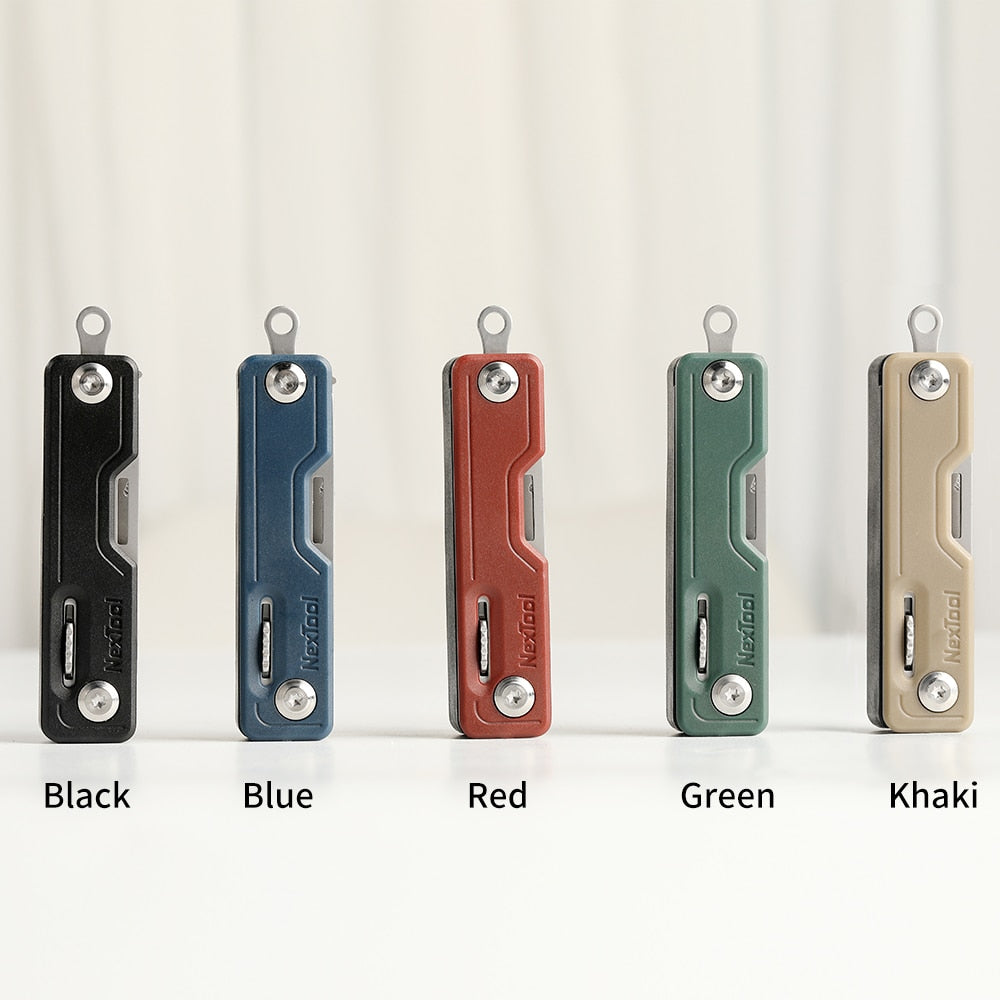 Nextool 10 in 1 Tools Multifunction Unpack Knife Scissors Screwdriver Folding Fruit Camp Tool Outdoor Survive Clip Sharp Cutter