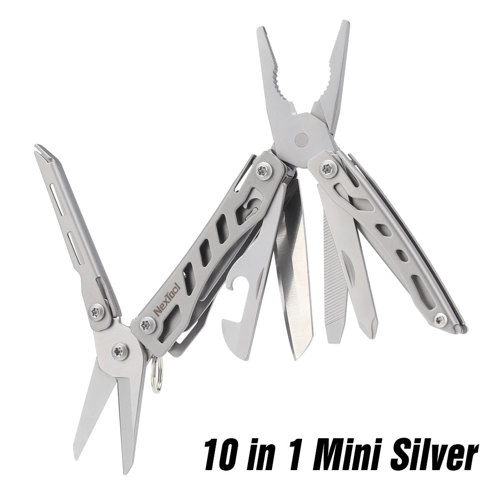 Nextool Multifunctional Plier Cutter Tool Set Outdoor Knife For Survival Scissors Wire Stripper Cutters Folding Pliers Multitool