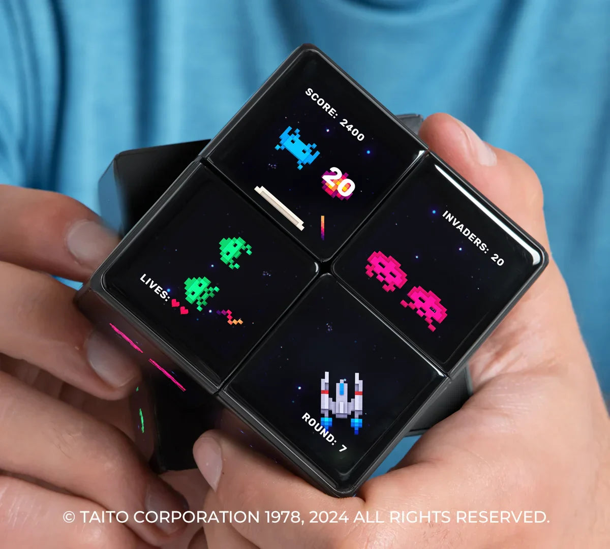 Space Invaders™ Cubed edition WOWCUBE