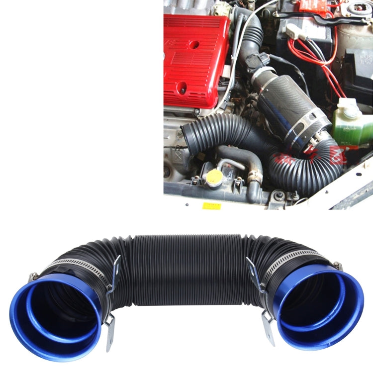 Car Auto Universal Tube Air Filter Adjustable Cold Air Injection Intak
