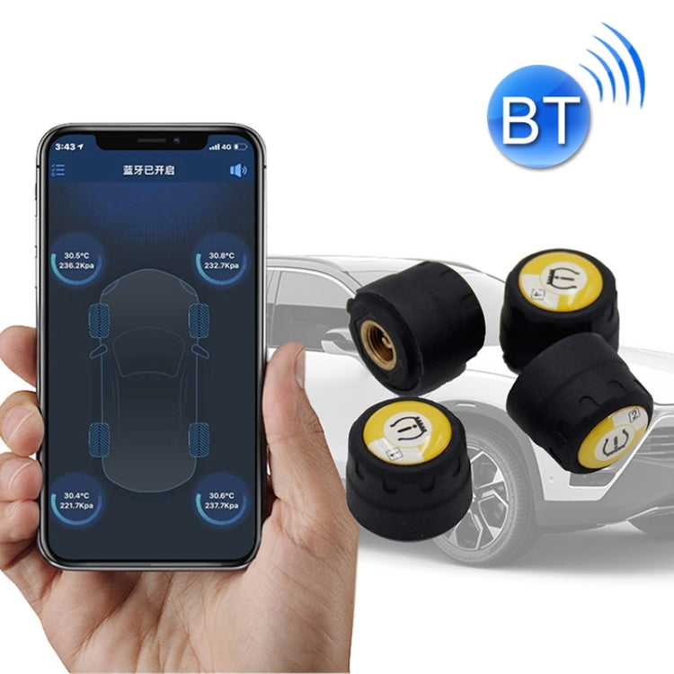 Ble Tpms System Bluetooth 4.0 TPMS Car External Tire Pressure Monitoring Pressure Dete