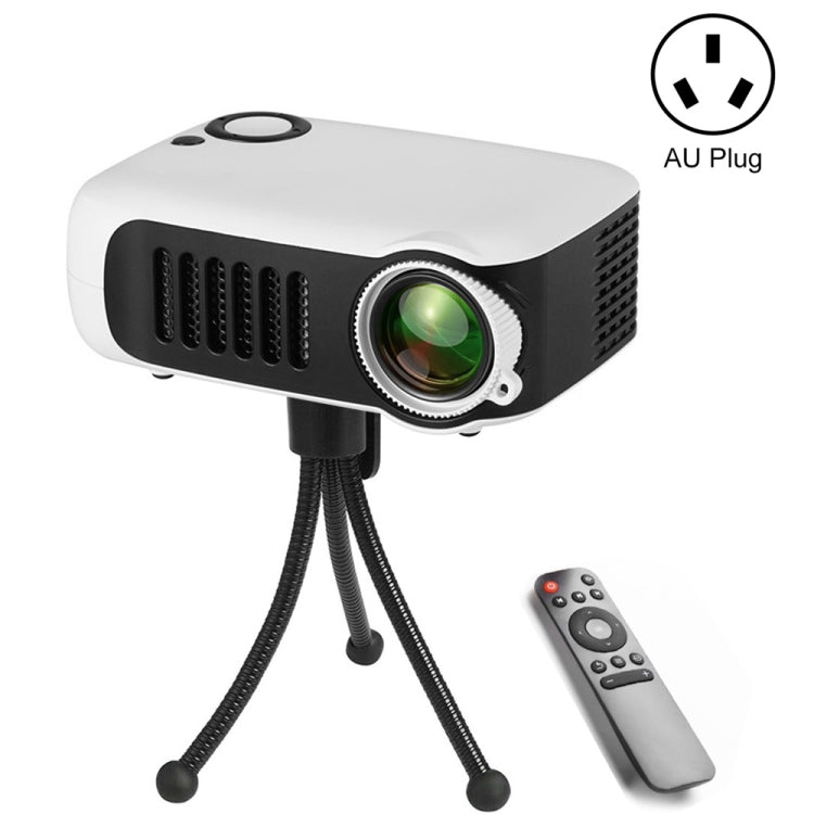 A2000 Portable Projector 800 Lumen LCD Home Theater Video Projector, S