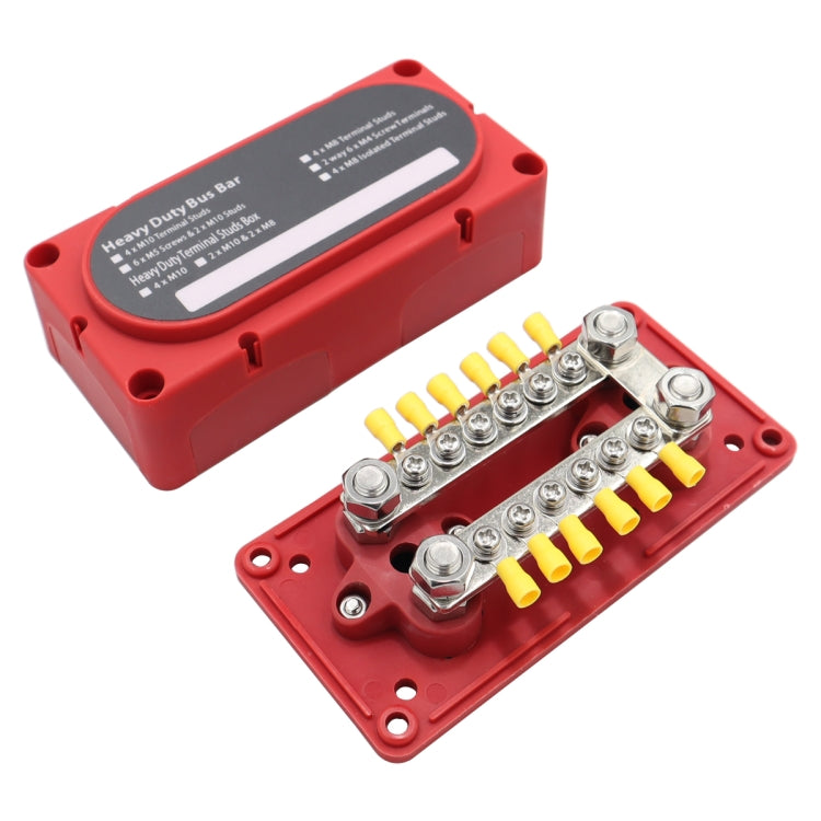 CP-3159 150A 12-48V RV Yacht Modified Double Row 12-way M6 Terminal Bu