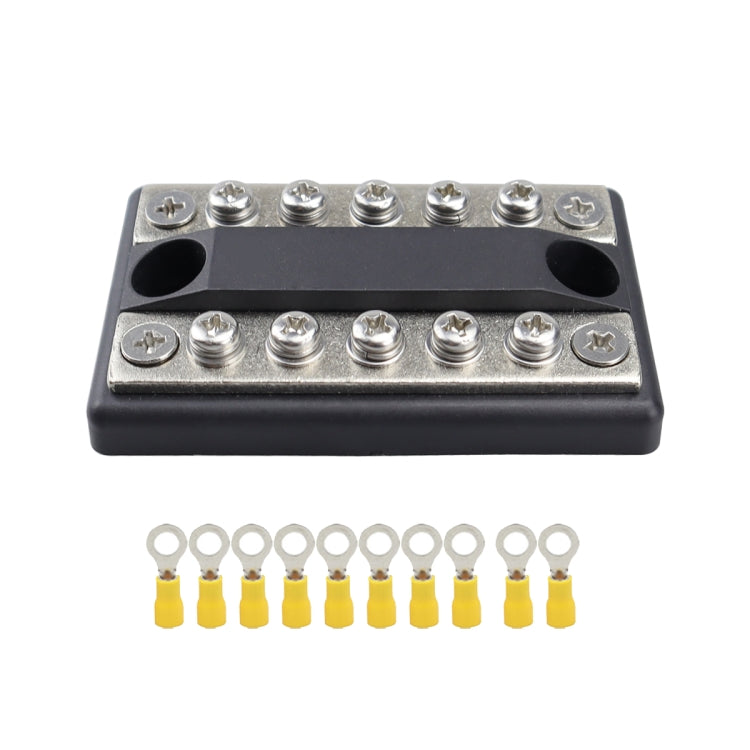 CP-4002 100A 48V RV Yacht Modified Double Row 5-way Busbar with 10pcs