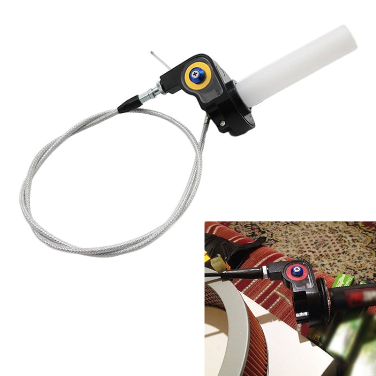 Off-road Motorcycle Modified 22mm Handle Throttle Clamp Hand Grip Big