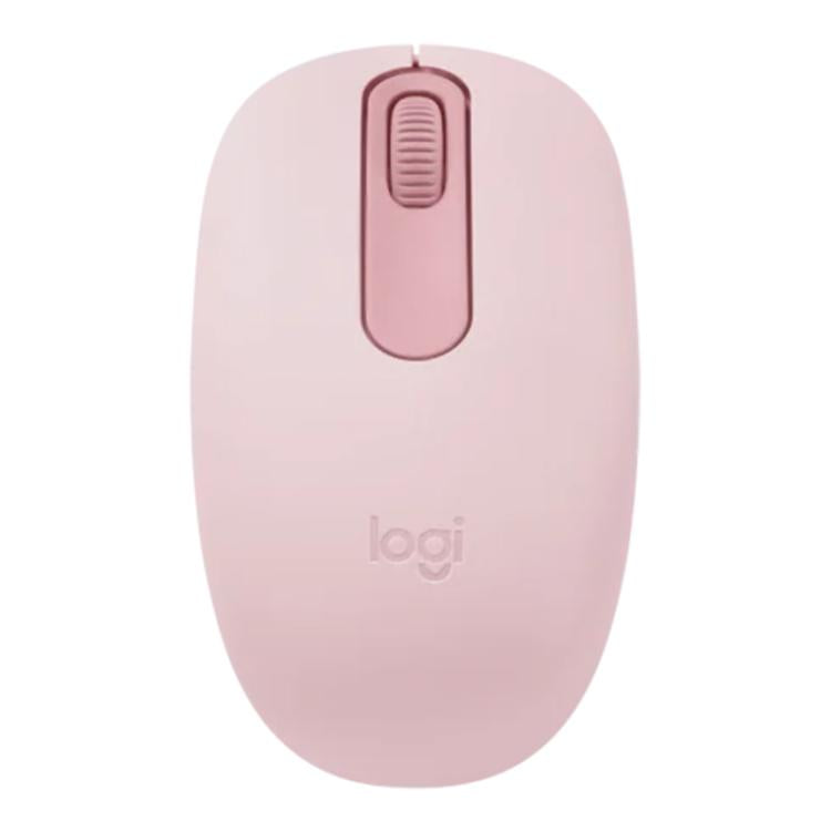Logitech Mouse Pink Pattern Logitech M196 1000DPI Bluetooth Wireless Mouse(Rose Pink)