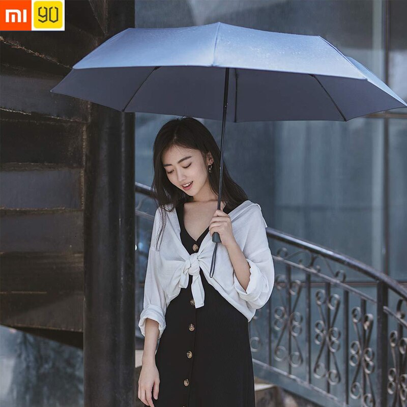 Xiaomi Umbrella 90fun umbrella Windproof Waterproof Sun Protection Ultralight folding umbrella Men /Women Portable mini umbrella