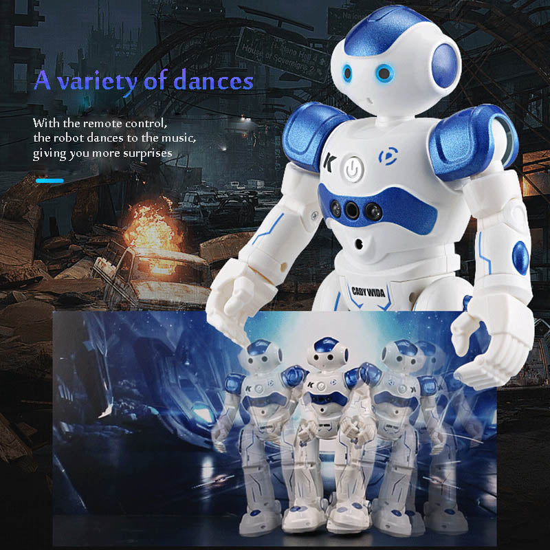 LEORY RC Robot Intelligent Programming Remote Control Robotica Toy Biped Humanoid Robot For Children Kids Birthday Gift Present