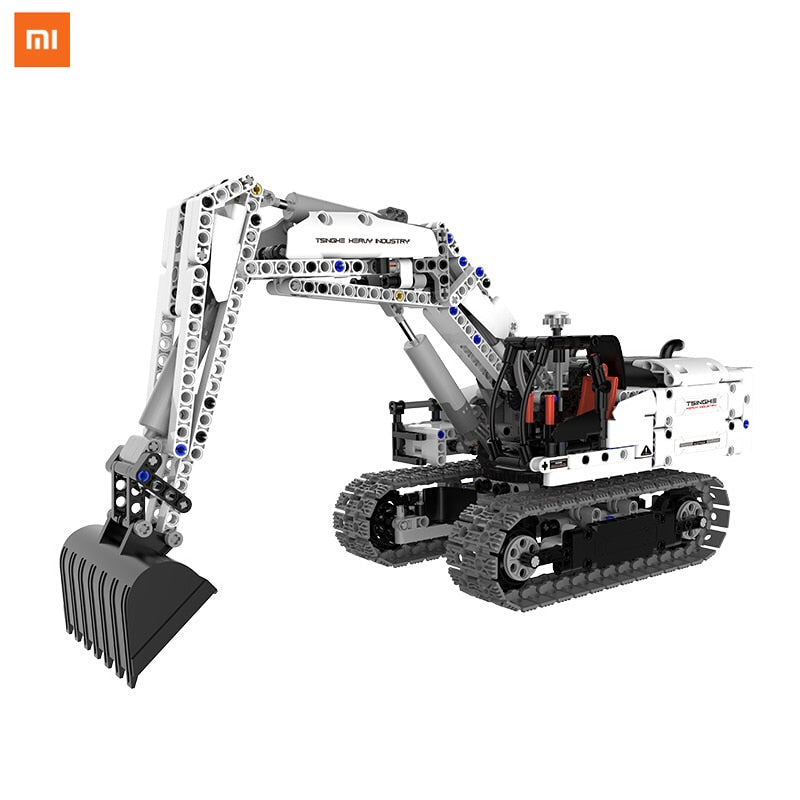 Xiaomi MITU Engineering Excavator Building Blocks Toy Kids Gift Crawler Simulation console Mechanical transmission 900+ parts