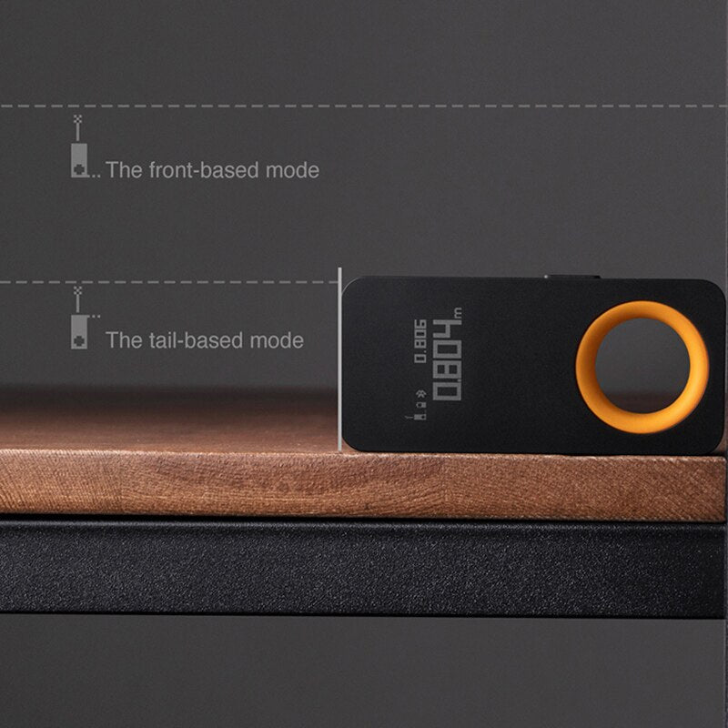HOTO Laser Rangefinder Smart Tape Measure 30m OLED Distance Meter Works with Mijia APP Range Finder Measurement Tools