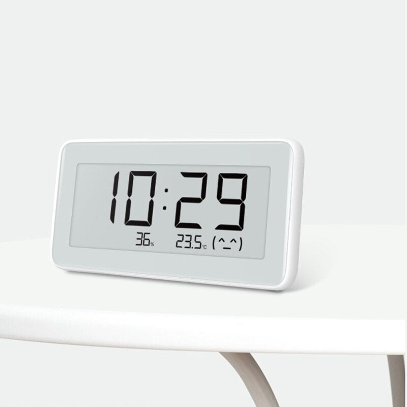 2020NEW Xiaomi Mijia BT4.0 Wireless Smart Electric Digital clock Indoor Hygrometer Thermometer E-ink Temperature Measuring Tools