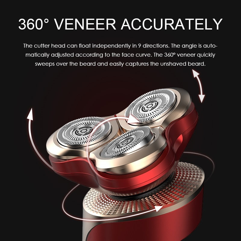 SOOCAS S3 Electric Razor Man Shaving Machine 3D Floating Electric Shaver Beard Type-C Rechargeable Trims Shaver