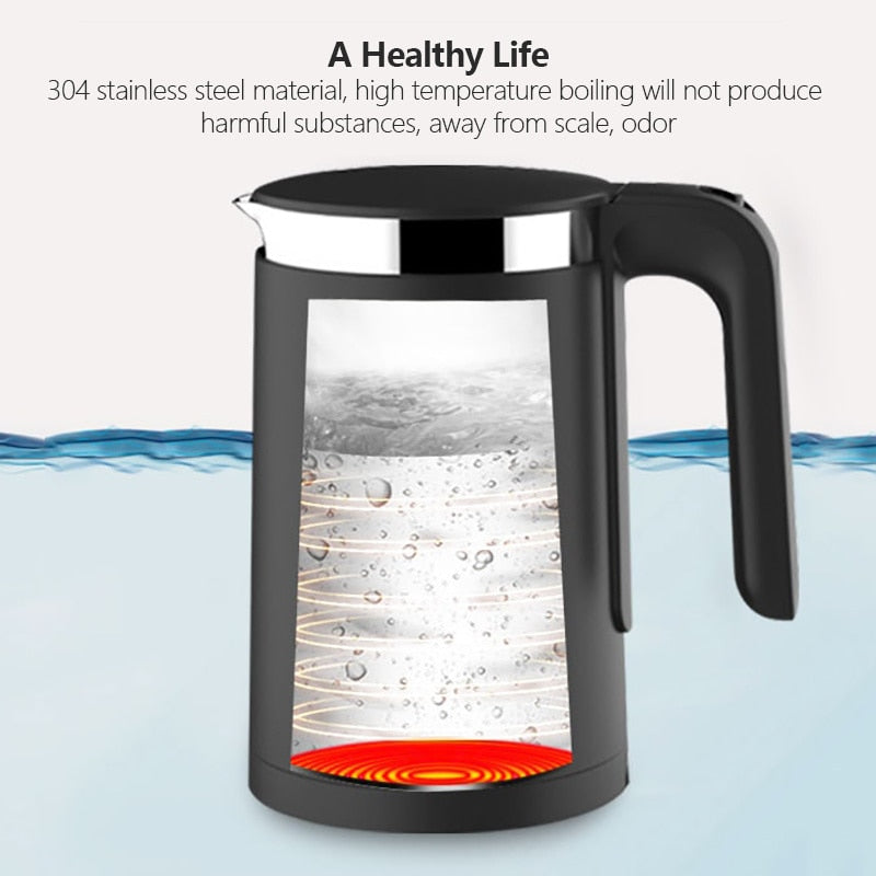 VIOMI Constant Temperature Electric Kettle YM-K1503 1800W OLED Display Smart 5min Boiling Thermal Water Kettle