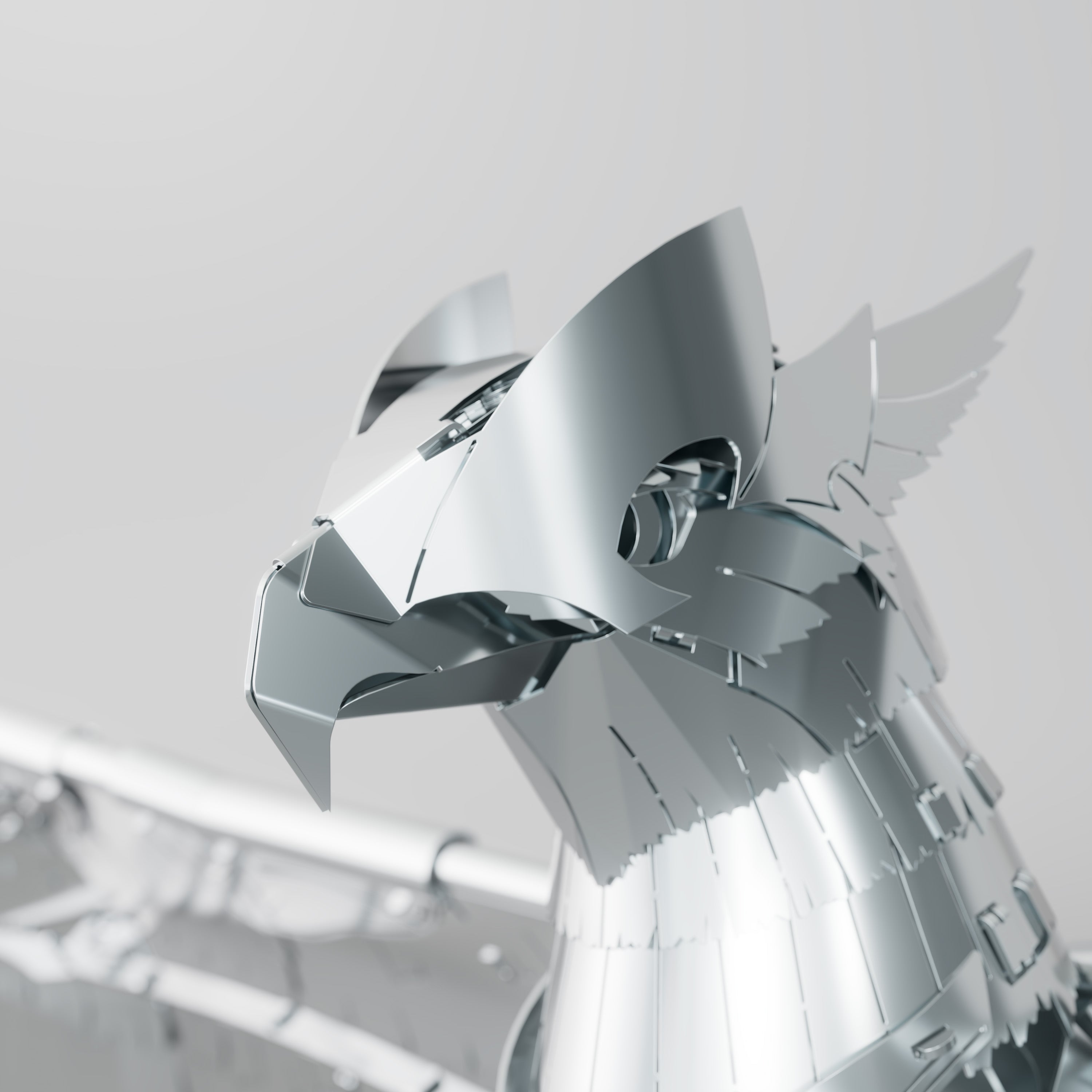 Unity Wings Silver Armor