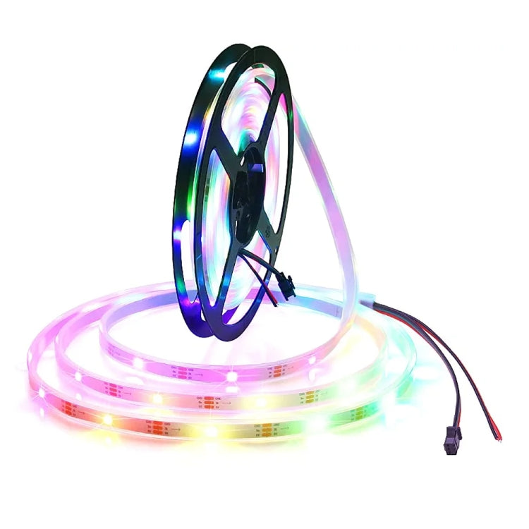 WS2812B RGB Light 5050 SMD LED Casing Waterproof Rope Light, 30 LED/m,