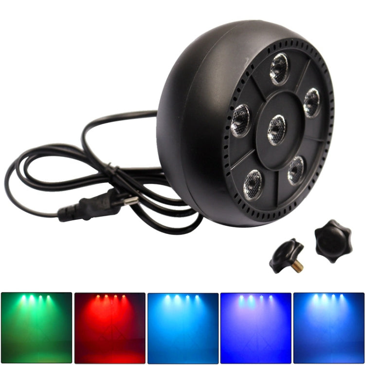 3 in 1 6 LEDs Voice Control + Self-propelled + RGB Mini LED PAR Light,