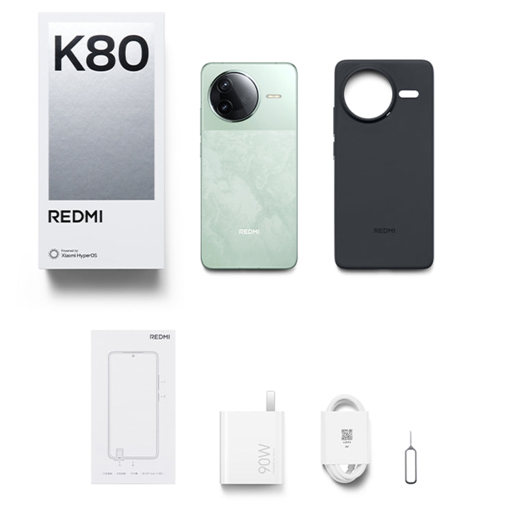 Xiaomi Redmi K80, 16GB+1TB, 6.67 inch Xiaomi HyperOS 2 Snapdragon 8 Ge