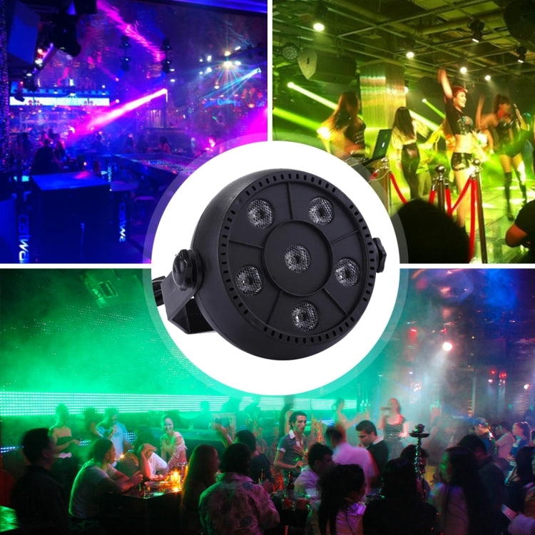 3W Colorful LED PAR Light , 6 LEDs Auto Run / Sound Control LED Stage