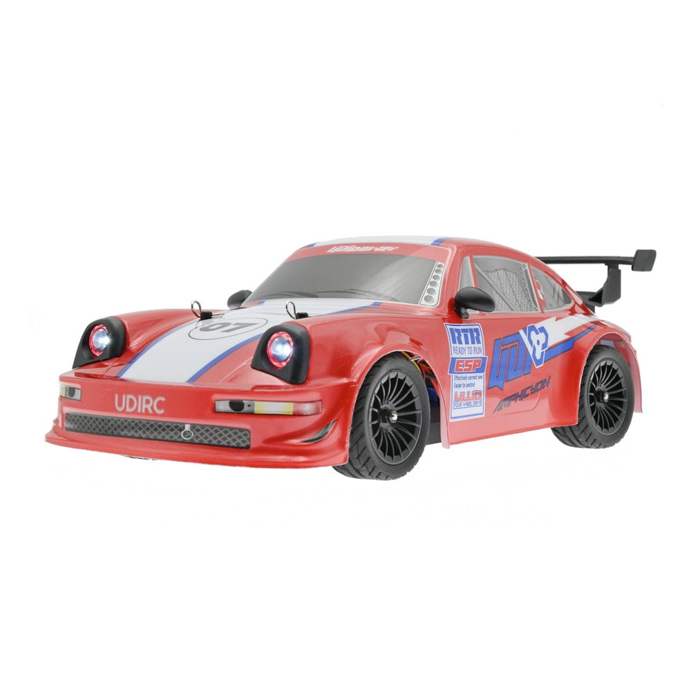 UDIRC 1603 1604 1607 RC Car 2.4G 1/16 50km/H High Speed Brushless 4WD Drift Car LED Light RTR Remote Control Vehicles Toy Gift