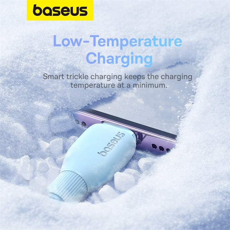 Baseus USB C Cable For IPhone 14 13 12 11 pro Max XS 20W Fast Charging Cable Type C To Lighting Date Wire For iPad Macbook TPE