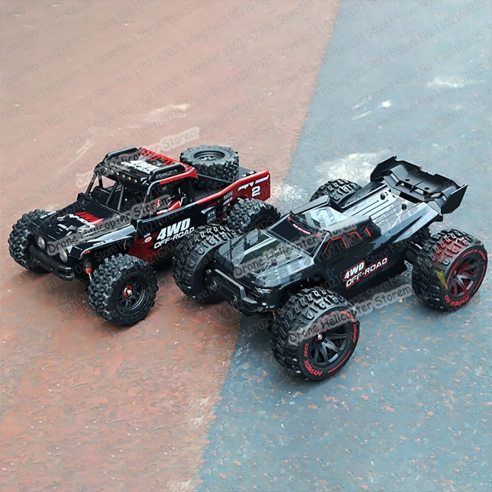 New MJX Hypergo 14210 14209 RC Car Racing Pickup Brushless Remote Control Car 1/14 Off-Road Drifting High-Speed Truck Toys Model