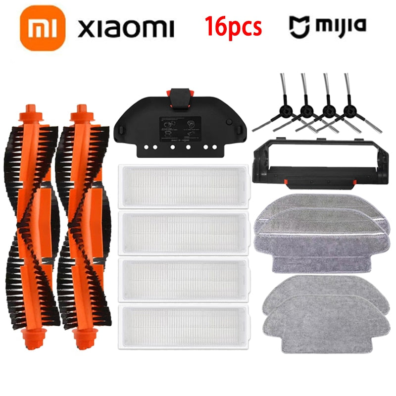 Xiaomi Mijia Mi Robot Vacuum-Mop Pro STYTJ02YM 2S / 3C / Conga 3490 Viomi V2 PRO V3 SE Main Side Brush Hepa Filter Mop Part