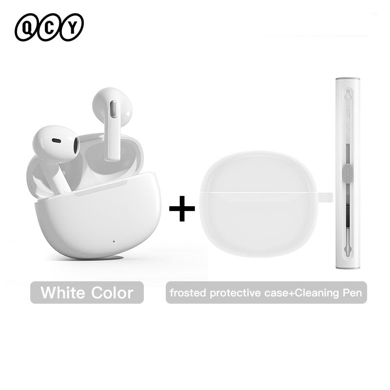 QCY T20 TWS Wireless Earphones Bluetooth 5.3 Earbuds 68ms Low Latency 13mm Driver HIFI Headphones 4 Mics+ENC HD Call Headsets