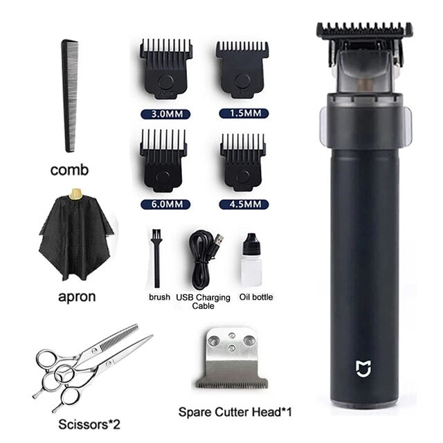 Xiaomi Mijia Trimmer for Men IPX6 Waterproof Hair Clipper Electric Shaver Clippers Barber Professional Machine Cutting Beard