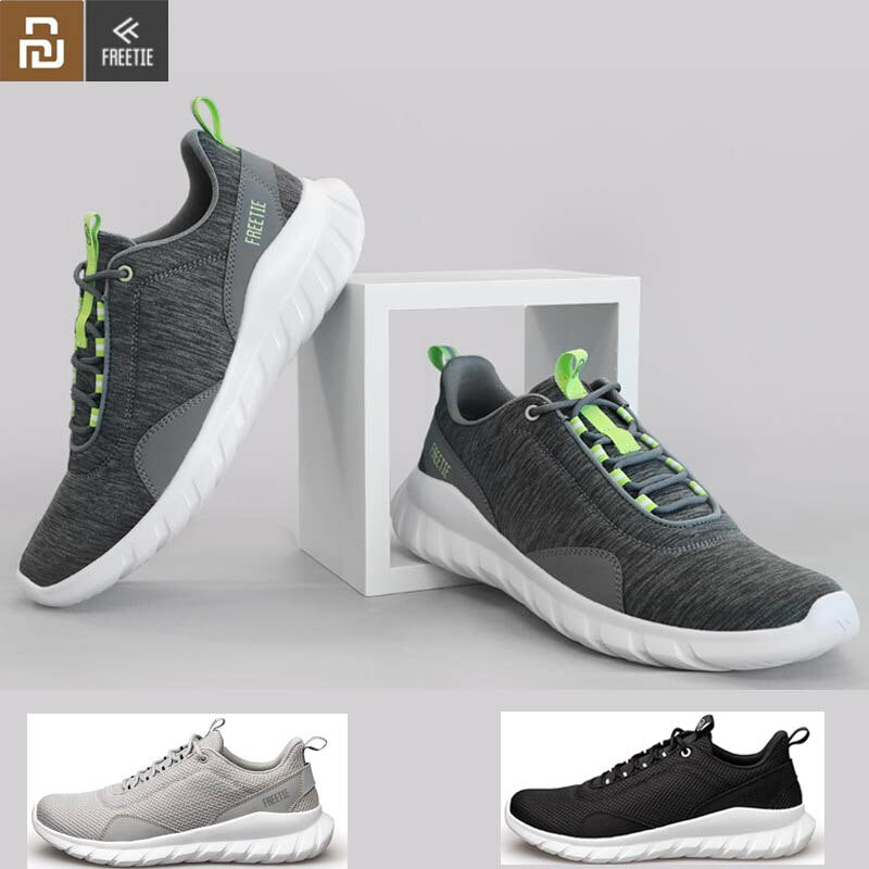 Youpin FREETIE Sports Shoes Elastic Knitting sneakers Lightweight Ventilate Breathable Refreshing City Running Sneaker For Man