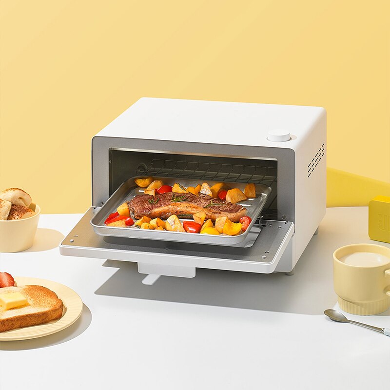 XIAOMI MIJIA Smart Steam Small Oven 12L Tabletop Home Ovens 1300W High Power Precision Temperature Control Steam Pizza Oven 220V