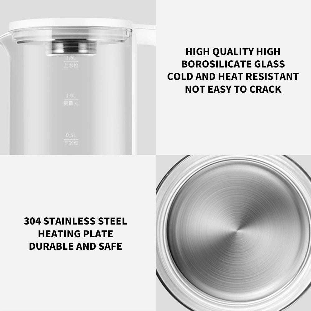 Xiaomi Mijia Smart Multifunctional Health Kettle 1.5L Stainless Steel Tea Electric Health preserving Pot Work with Mi Home APP